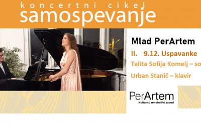 Uspavanke s sopranistko Talito Sofijo Komelj in pianistom Urbanom Staničem – spletni koncert